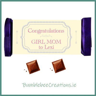 54g Chocolate Bar : Girl Mom